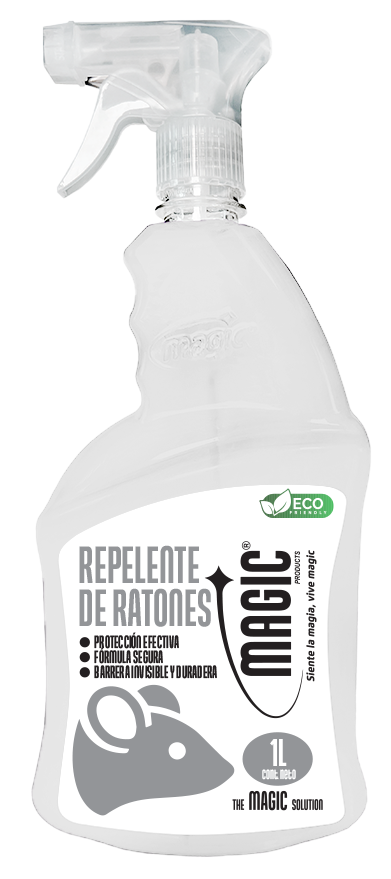 Repelente de Ratones — envase Magic Products