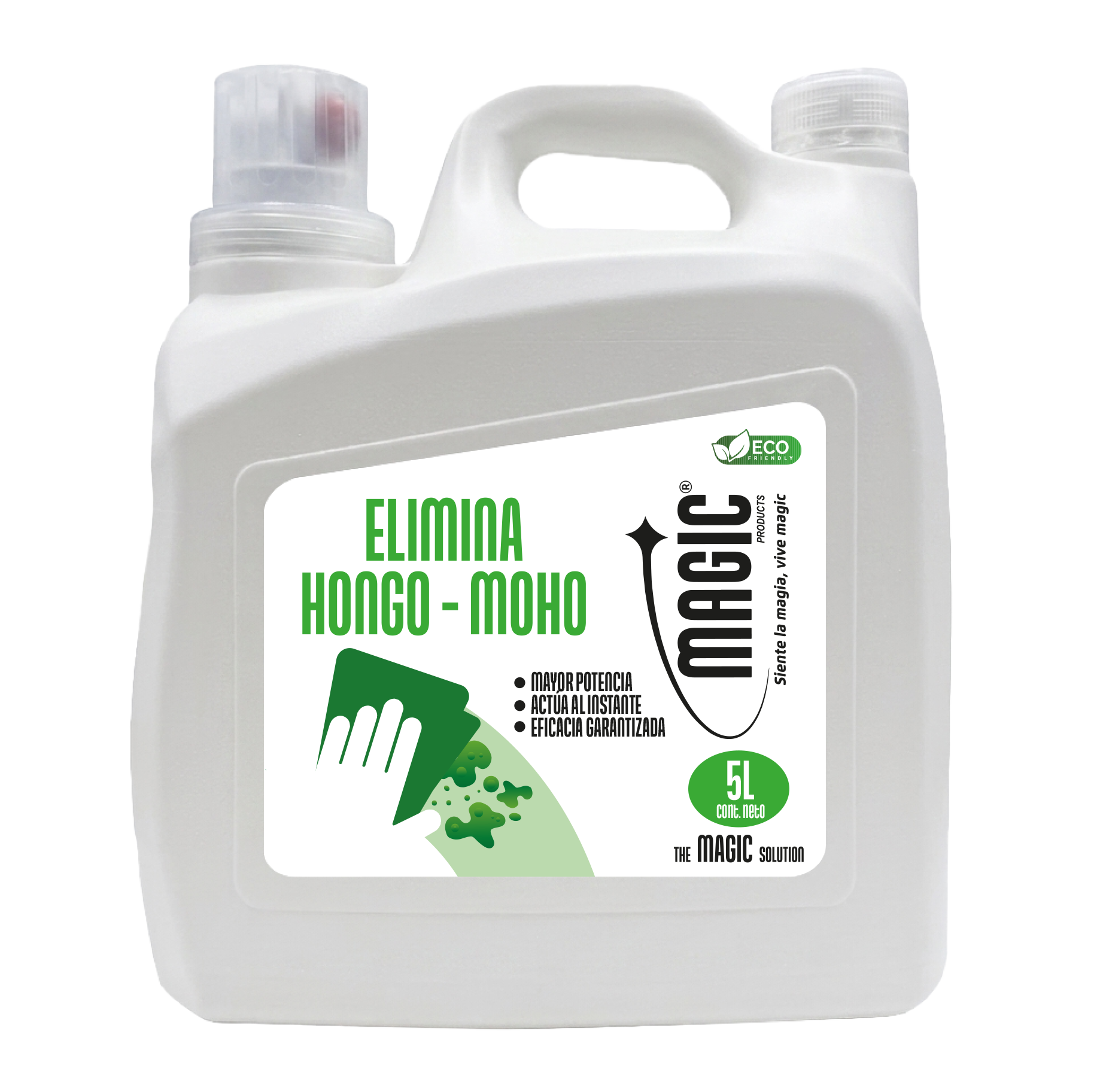 Elimina Hongo y Moho — envase Magic Products