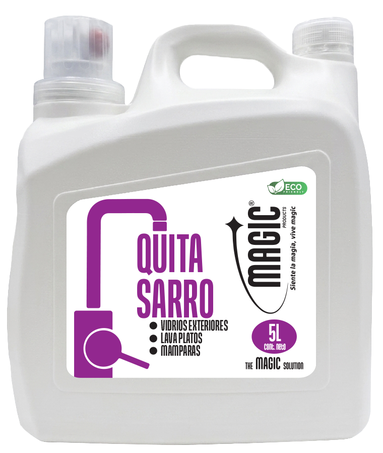 Quita Sarro — envase Magic Products