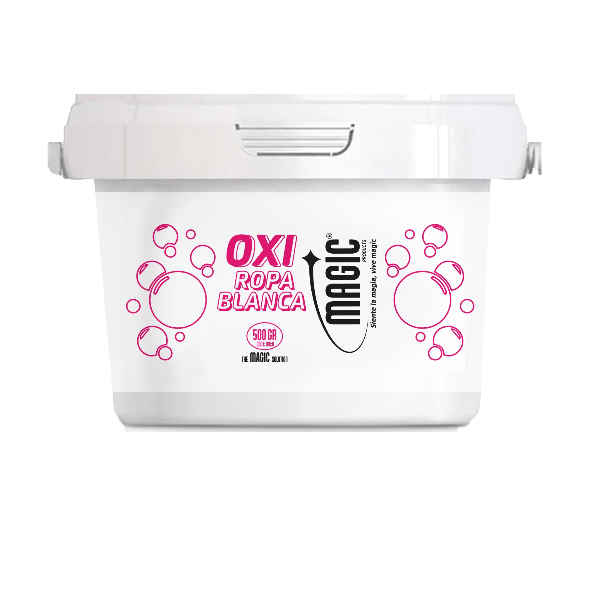 Oxi Ropa Blanca — envase Magic Products