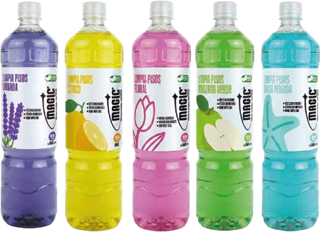 Limpia Pisos — Variedad de Fragancias — envase Magic Products