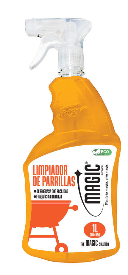 Limpiador de Parrillas — envase Magic Products
